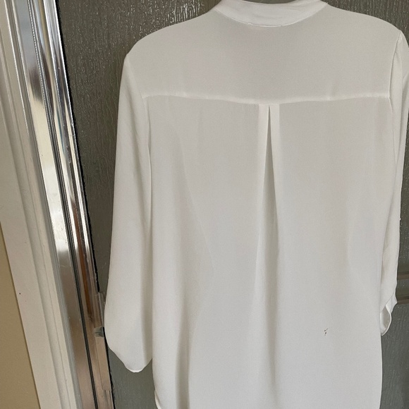 VOXX  New York white blouse, size L - Picture 2 of 5